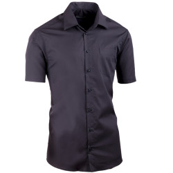 Černá košile slim fit Assante 40115