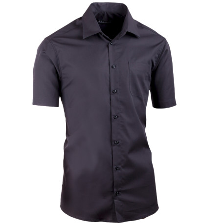 Černá košile slim fit Assante 40115