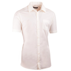 Šampaň pánská košile slim fit 100 % bavlna Assante 40239
