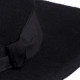 Elegantní černý pánský klobouk Assante 85030